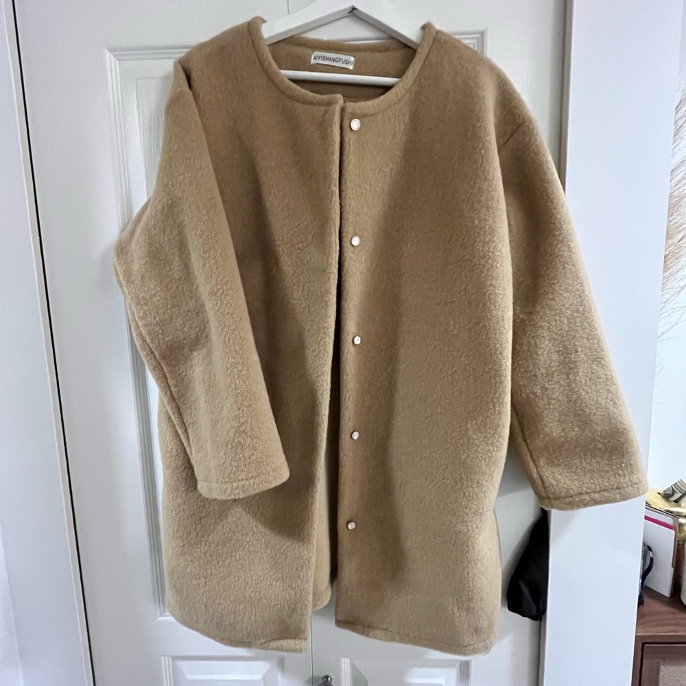 Tan Wool Coat